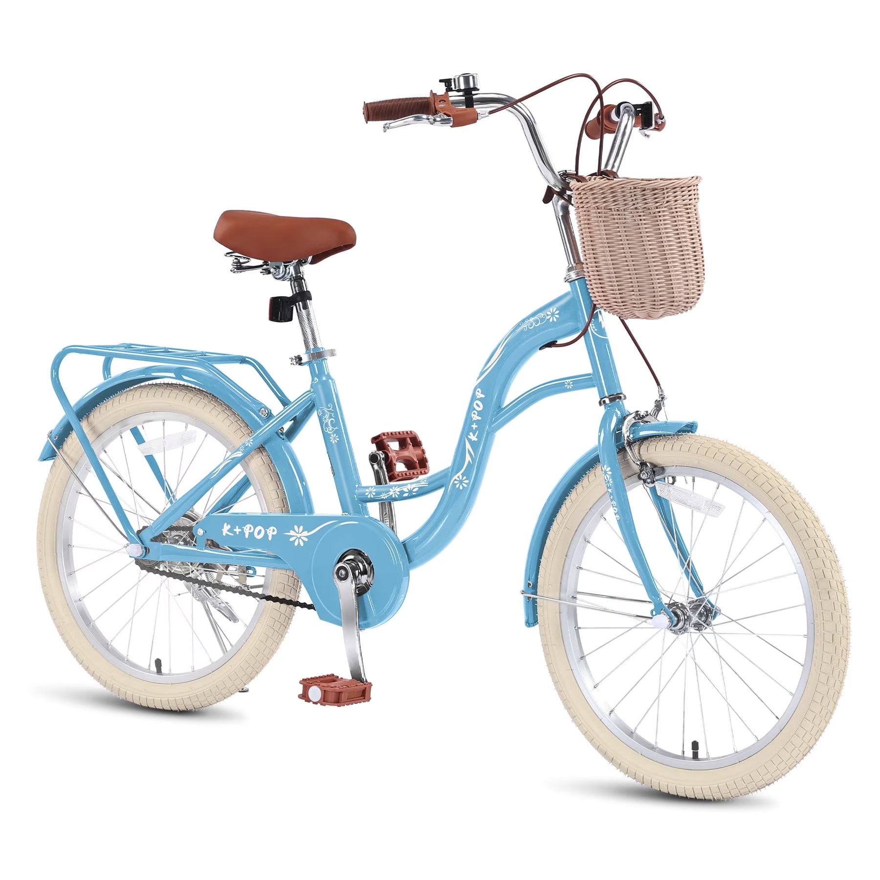 Bstjewey 20 in Girls Bike with Basket, Kids Bicycle for Ages 7 - 13 - Product image 3