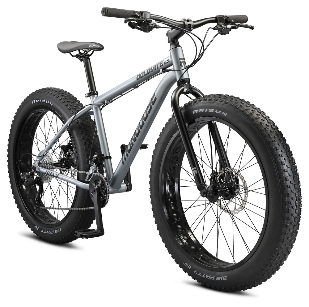 26 - In. Dolomite ALX Unisex Fat Tire Mountain Bike, Gray