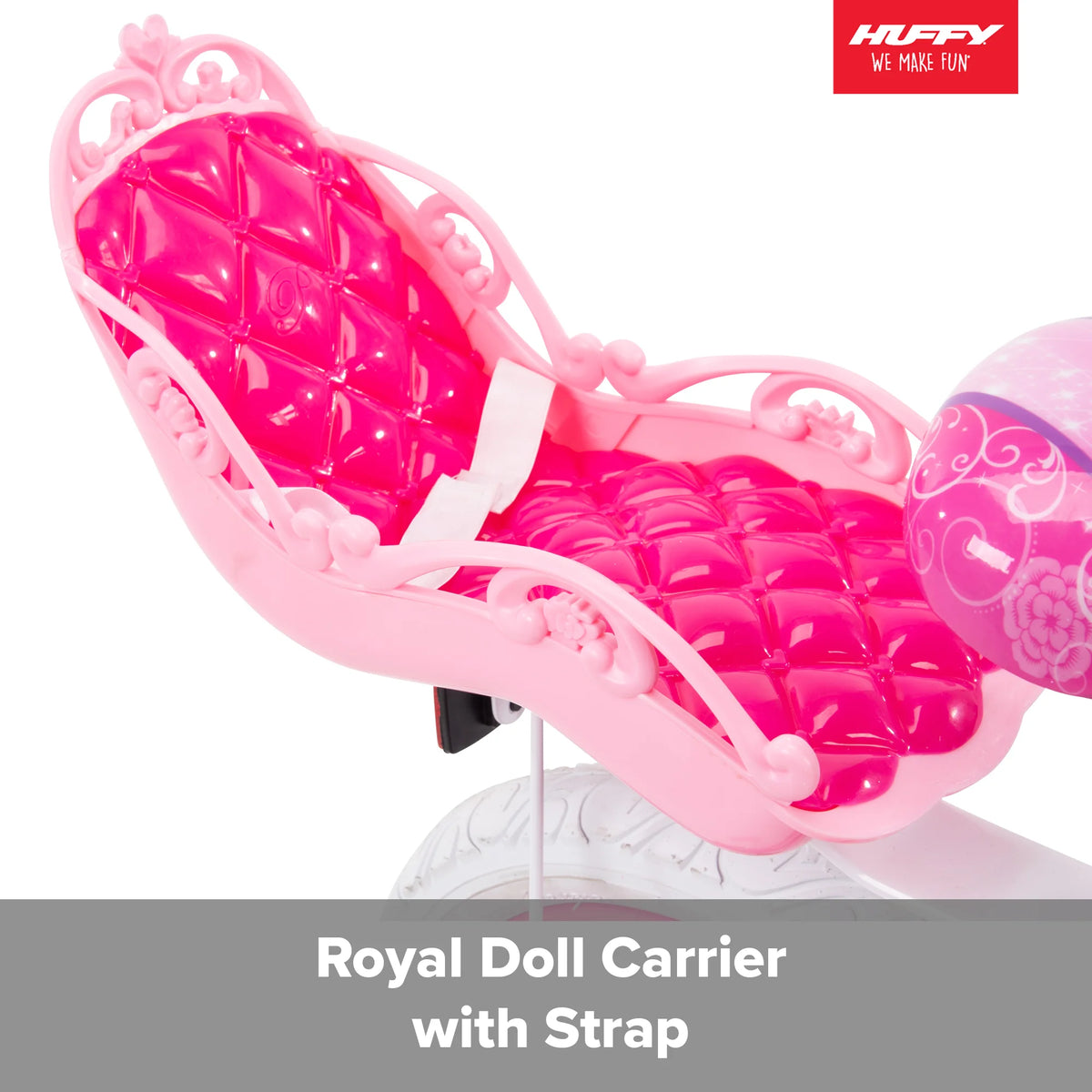 Princess Girls' 12" Bike with Doll Carrier by Huffy - Product image 3