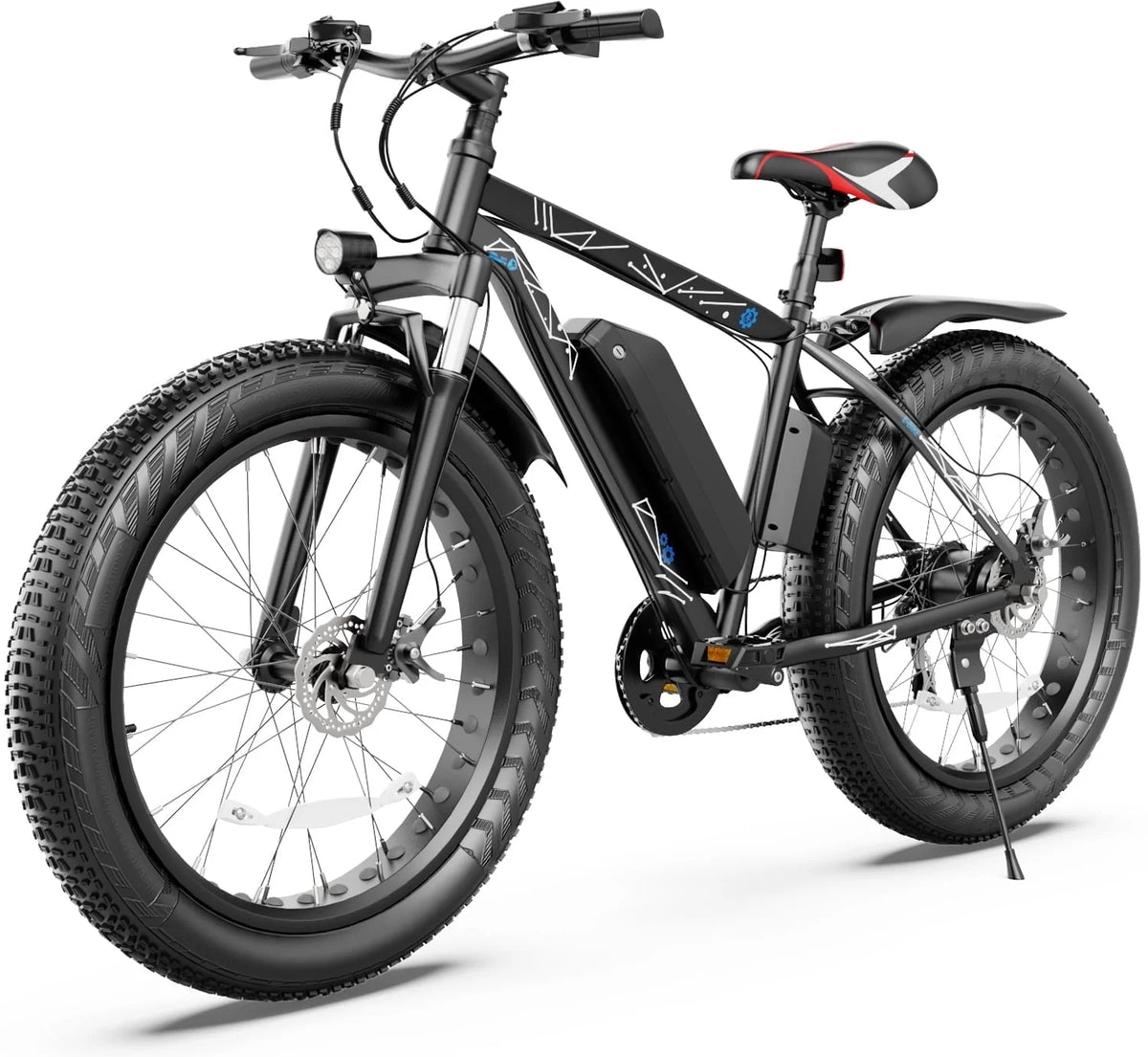 Gocio 26" 4.0 Fat Tire Electric Bike for Adults, 500W Adults E Bike, 48V 13ah Removable Li - Ion Battery - Product image 1