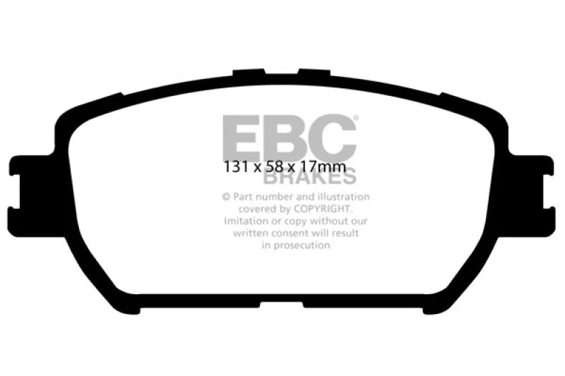 EBC - Front Yellowstuff Pad PN DP41642R