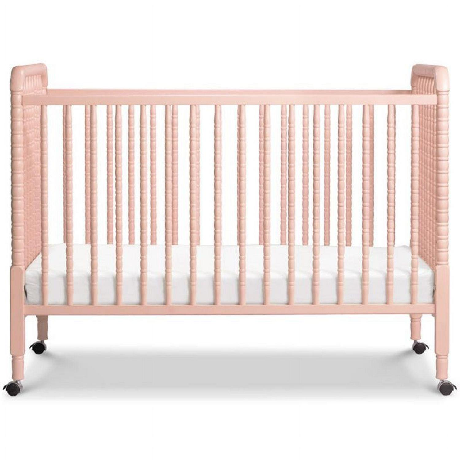 Davinci Jenny Lind 3 - in - 1 Convertible Crib in Pink Blush - Product image 4