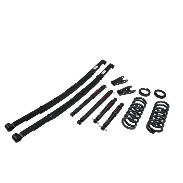 BELLTECH 783ND LOWERING KITS Front And Rear Complete Kit W/ Nitro Drop 2 Shocks 1992-1999 Chevrolet Suburban (2WD) 2 in. or 3 in. F/4 in