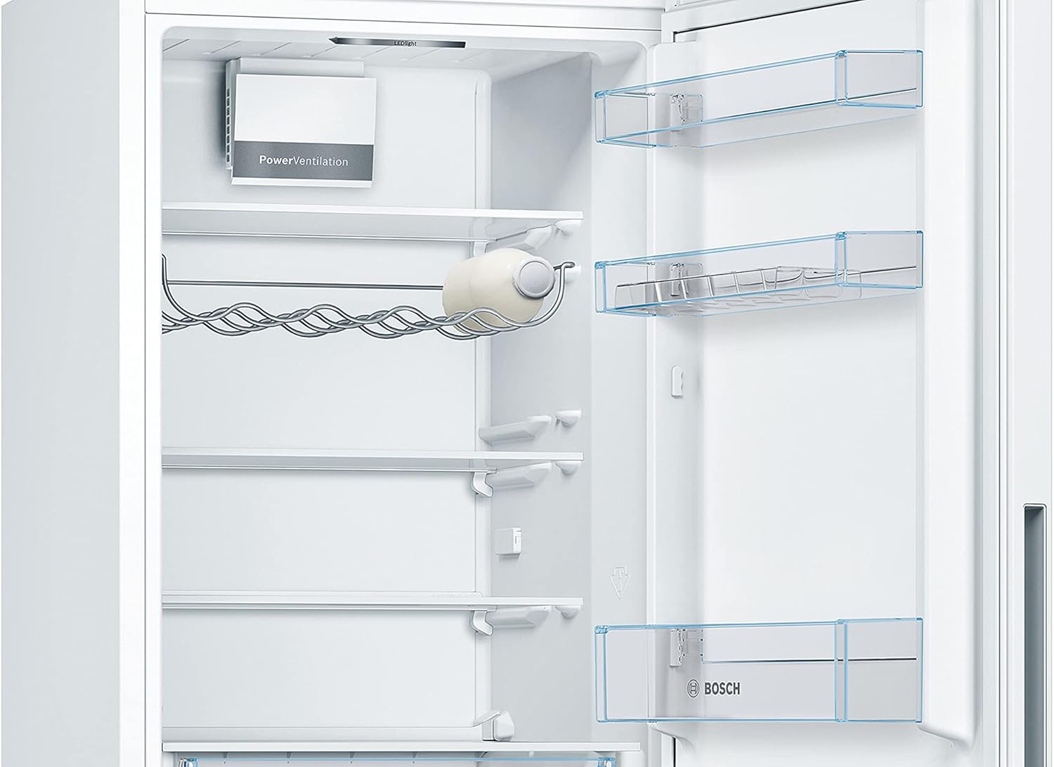 Bosch KGV36VWEAS Series 4, Freestanding combined refrigerator - 308 L - H 186 X L 60 cm - White