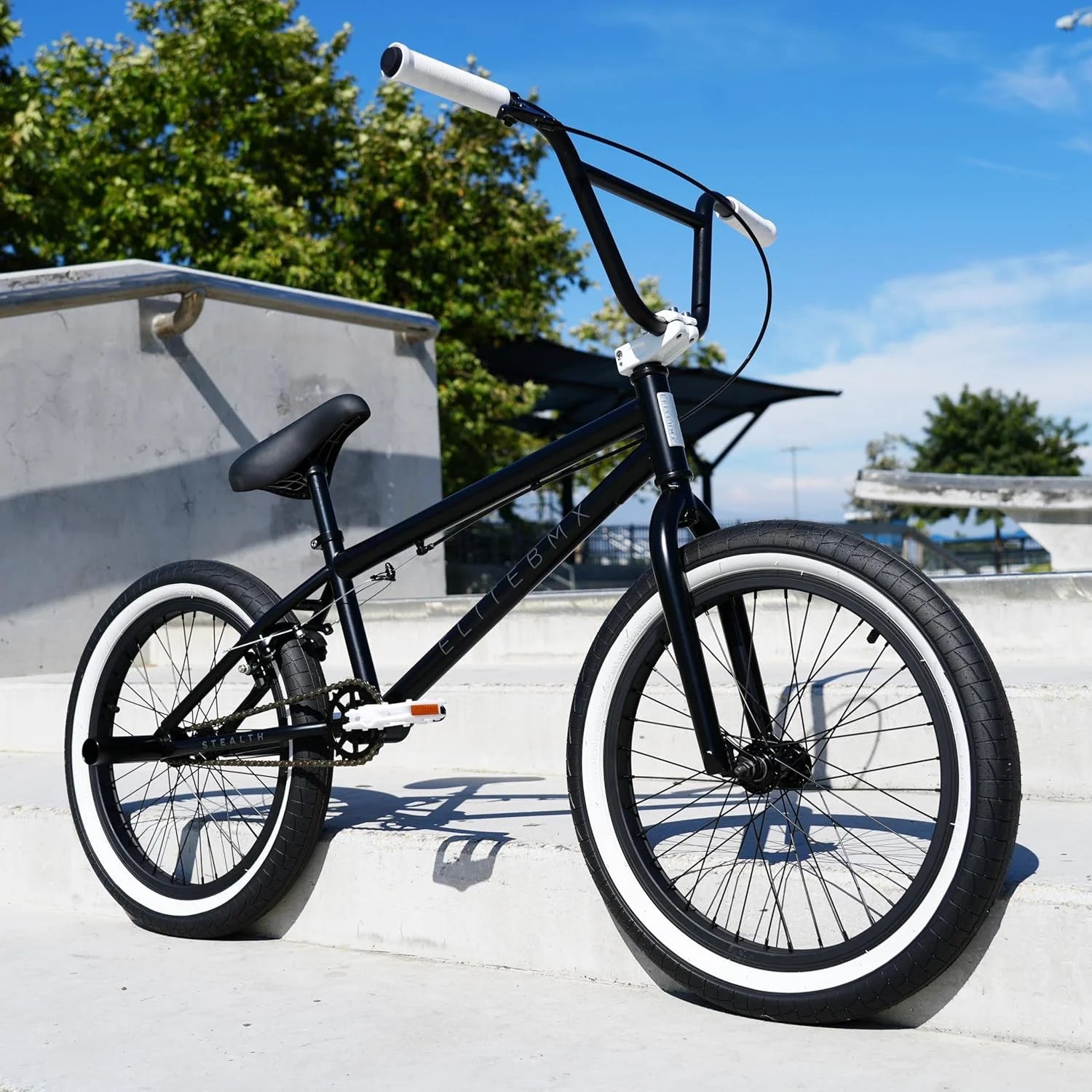 Elite BMX Bicycle 20" Freestyle Bike - Stealth Blue Purple Ideal for Ages 7 to 18 Years - Product image 22