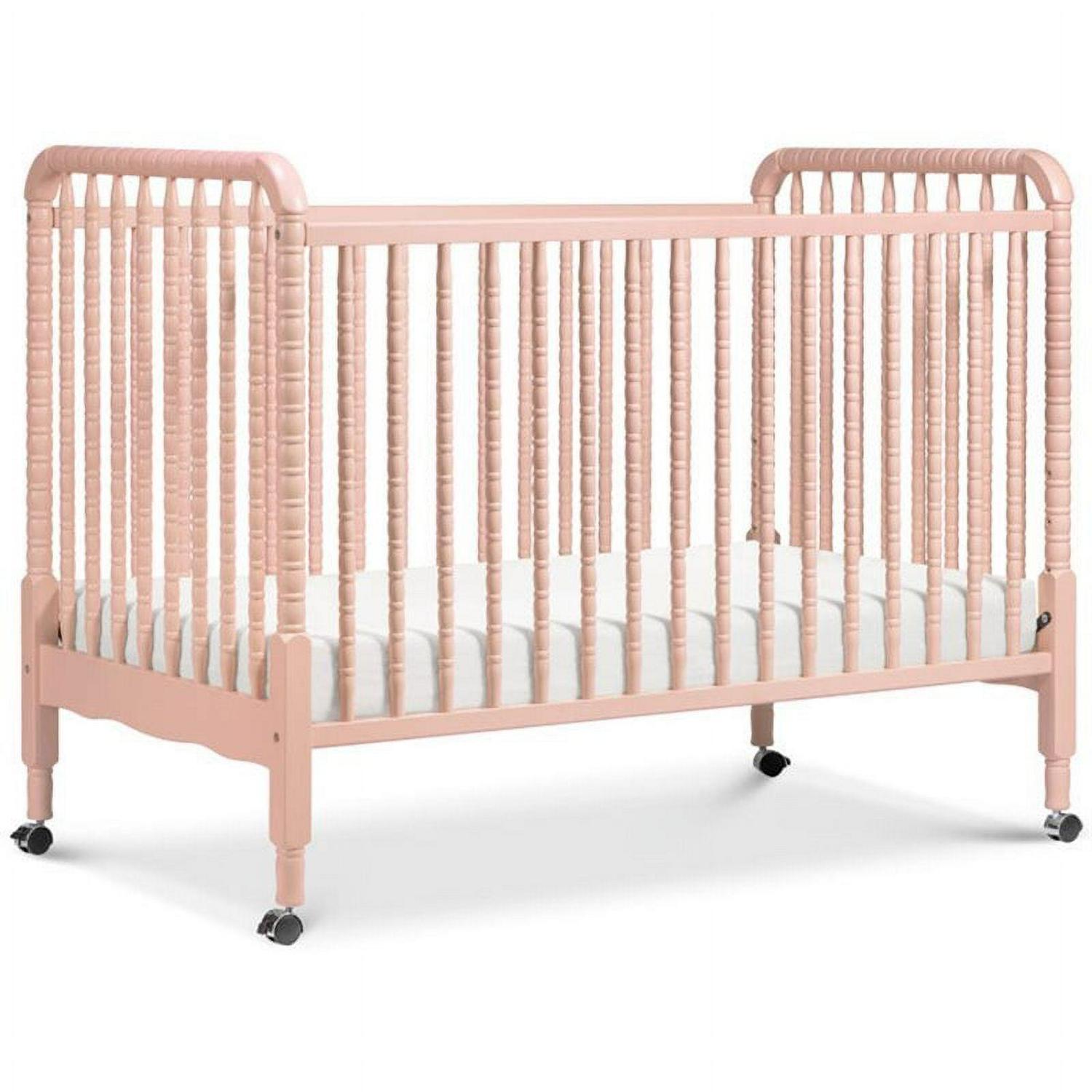 Davinci Jenny Lind 3 - in - 1 Convertible Crib in Pink Blush - Product image 1