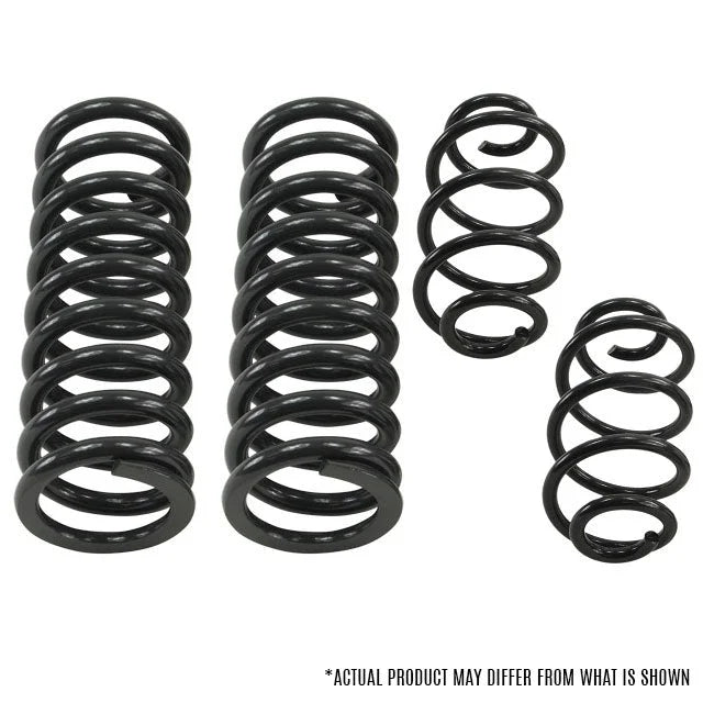 BELLTECH 5840 MUSCLE CAR COIL SET 1 in. Front and 1 in. Rear Lowered Ride Height 1973-1977 Chevrolet El Camino 1 in. F/1 in. R Drop