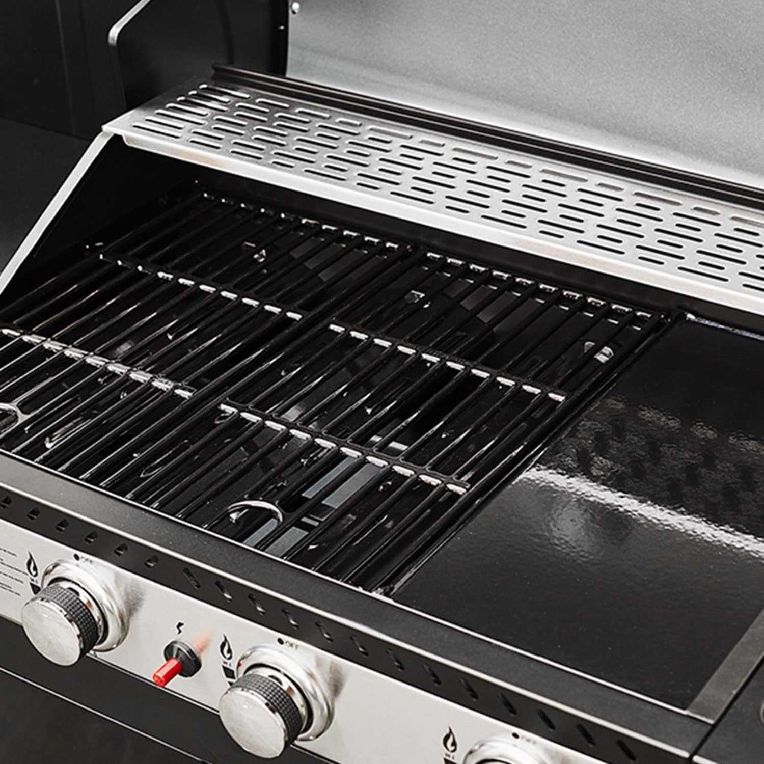 Cook'in Garden FIDGI 3 modular outdoor kitchen - 3-burner gas barbecue with thermometer Extra serving unit and sink