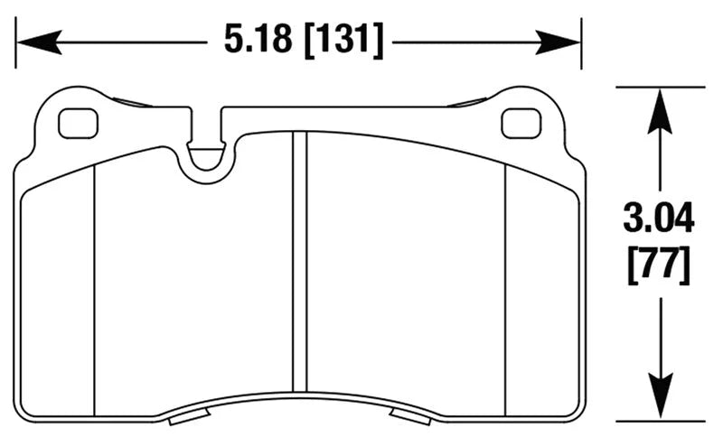 Hawk Performance HB632 Series Brake Pad