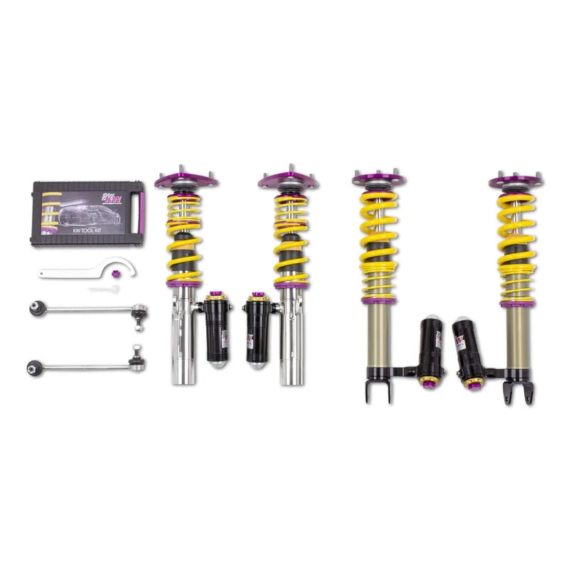 KW Suspensions 39771223 KW V4 Clubsport Kit - Porsche 911 (997) Carrera 4/4S Turbo