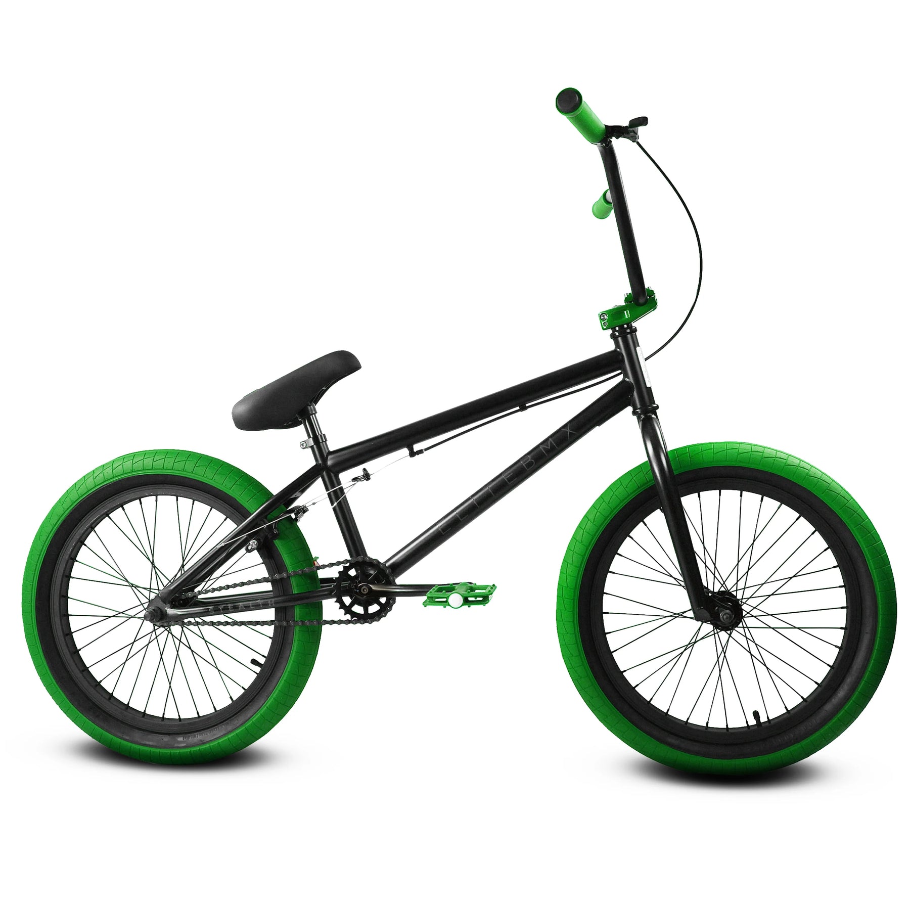 Elite BMX Bicycle 20" Freestyle Bike - Stealth Blue Purple Ideal for Ages 7 to 18 Years - Product image 46
