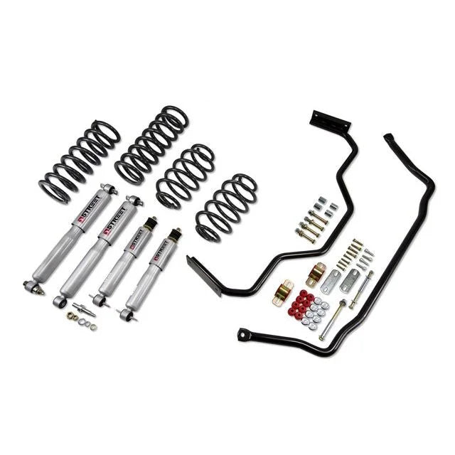 BELLTECH 1731 MUSCLE CAR PERF KIT Complete Kit Inc Front and Rear Springs Street Performance Shocks & Sway bars 1978-1987 Oldsmobile Cutlass