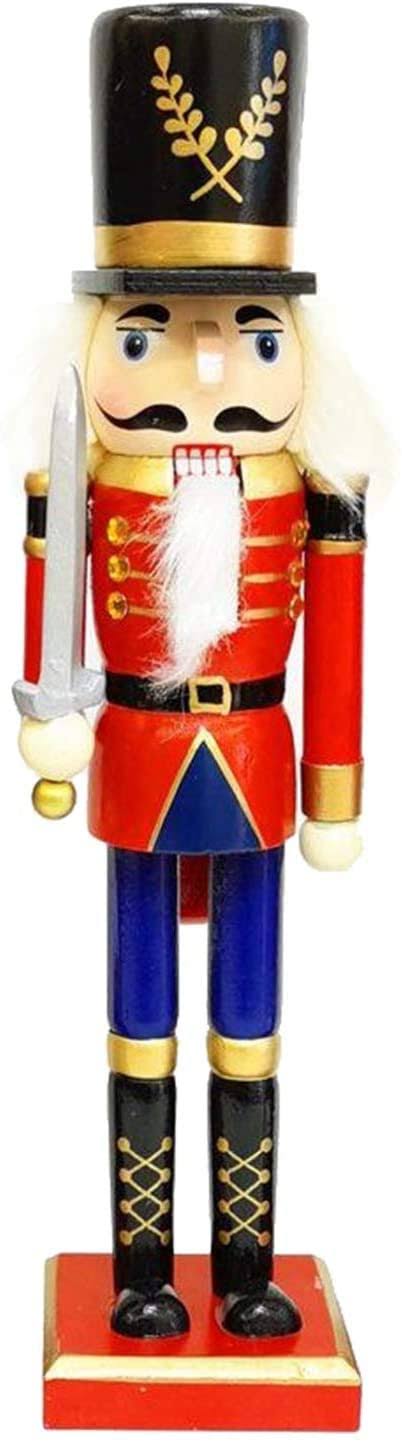 Taotenish Christmas Nutcracker Christmas Wooden Nutcracker Ornaments Nutcracker Puppet for Kids - Product image 1