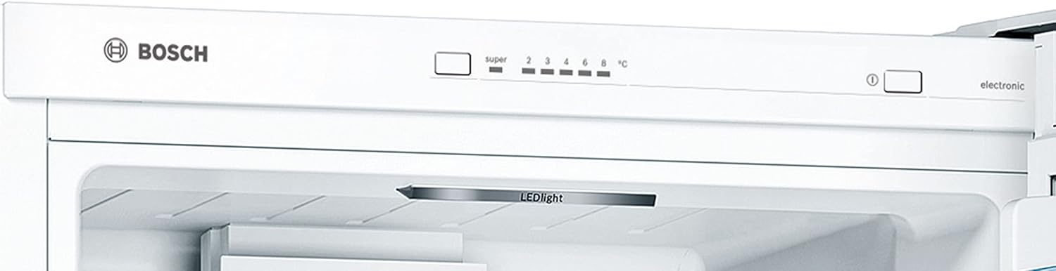 Bosch KGV36VWEAS Series 4, Freestanding combined refrigerator - 308 L - H 186 X L 60 cm - White
