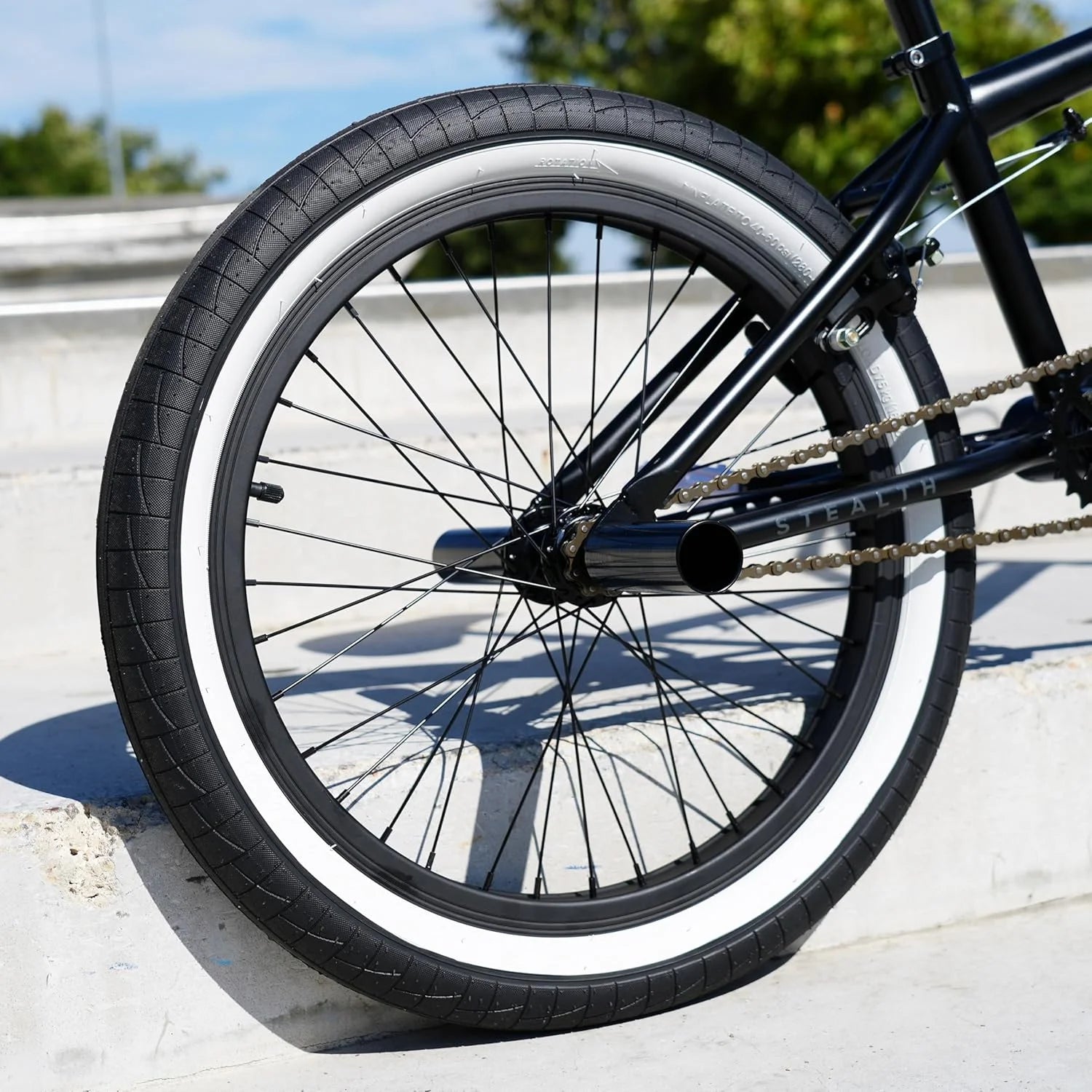 Elite BMX Bicycle 20" Freestyle Bike - Stealth Blue Purple Ideal for Ages 7 to 18 Years - Product image 24