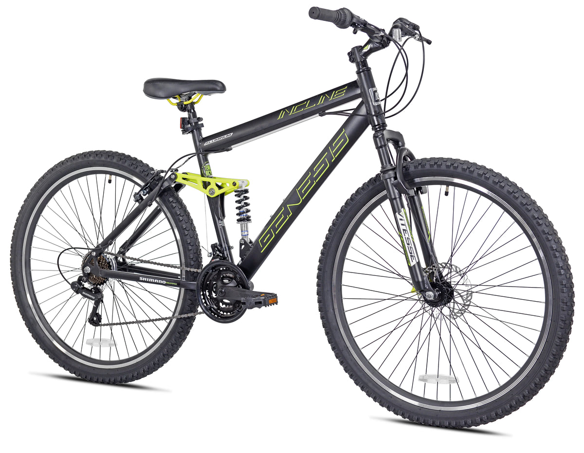 29" Incline Men'S Mountain Bike, Black/Yellow - Product image 2