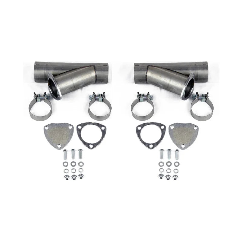 Granatelli Manual Exhaust Cutout - Aluminized Mild Steel - Slip Fit 304540D