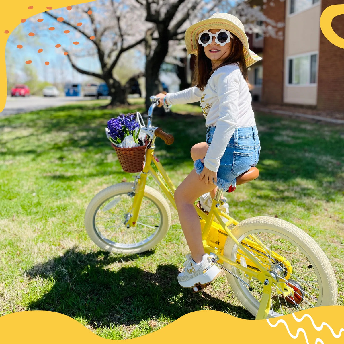 JOYSTAR Girls Bike for 2 - 12 Years Old Toddlers and Kids, 12" 14" 16" Kids Bike with Training Wheels & - Product image 22