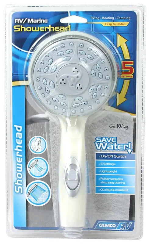43712 Camco Shower Head Hand Held