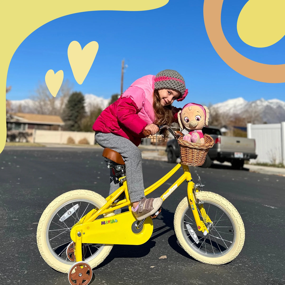 JOYSTAR Girls Bike for 2 - 12 Years Old Toddlers and Kids, 12" 14" 16" Kids Bike with Training Wheels & - Product image 26