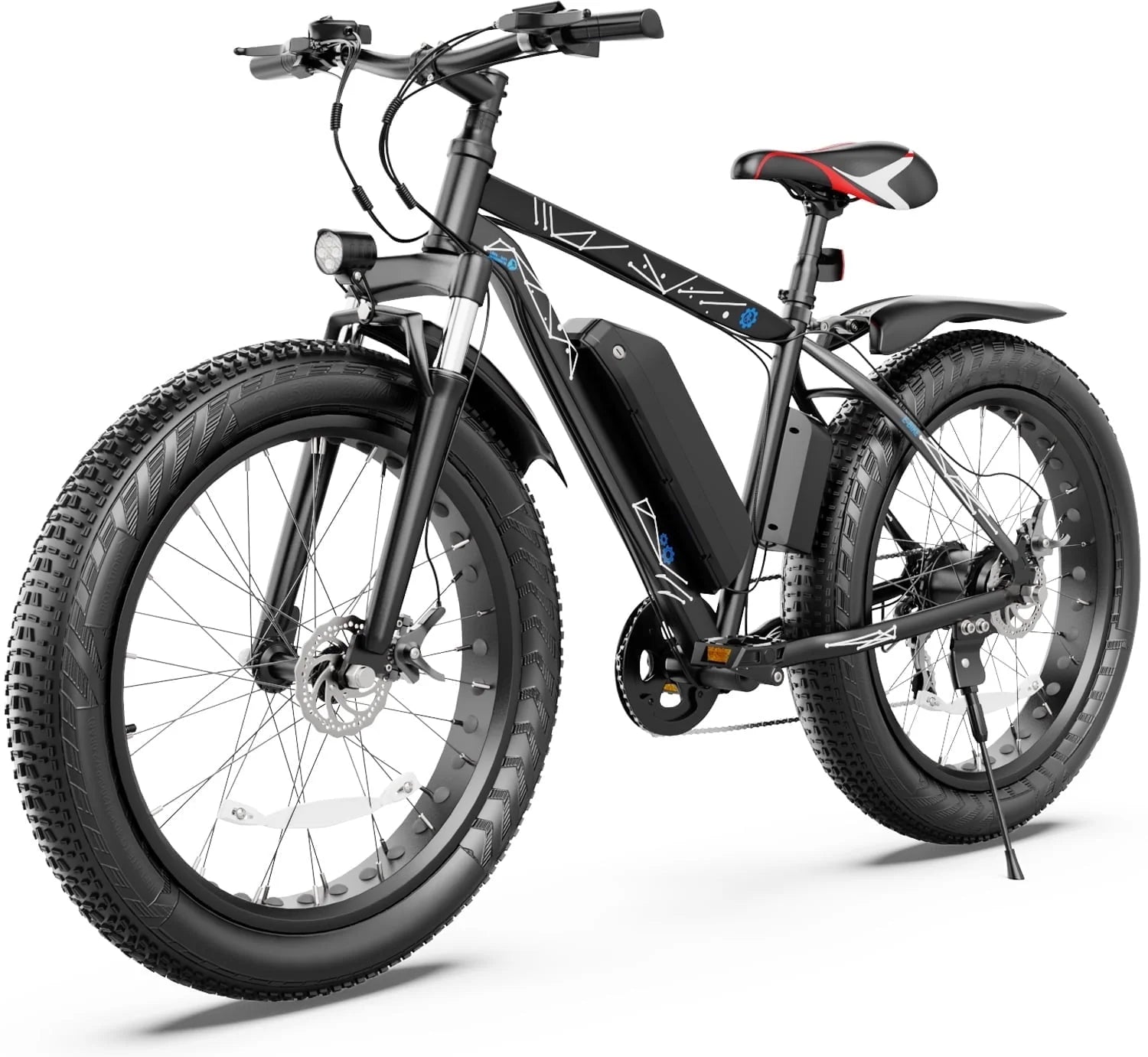 Gocio 26" 4.0 Fat Tire Electric Bike for Adults, 500W Adults E Bike, 48V 13ah Removable Li - Ion Battery - Product image 1