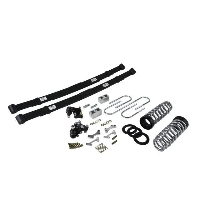 BELLTECH 610 LOWERING KITS Front And Rear Complete Kit W/O Shocks 2004-2012 Chevrolet Colorado/Canyon (Ext Cab) Z85 suspension 3 in