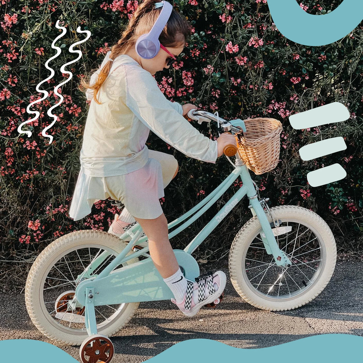 JOYSTAR Girls Bike for 2 - 12 Years Old Toddlers and Kids, 12" 14" 16" Kids Bike with Training Wheels & - Product image 36