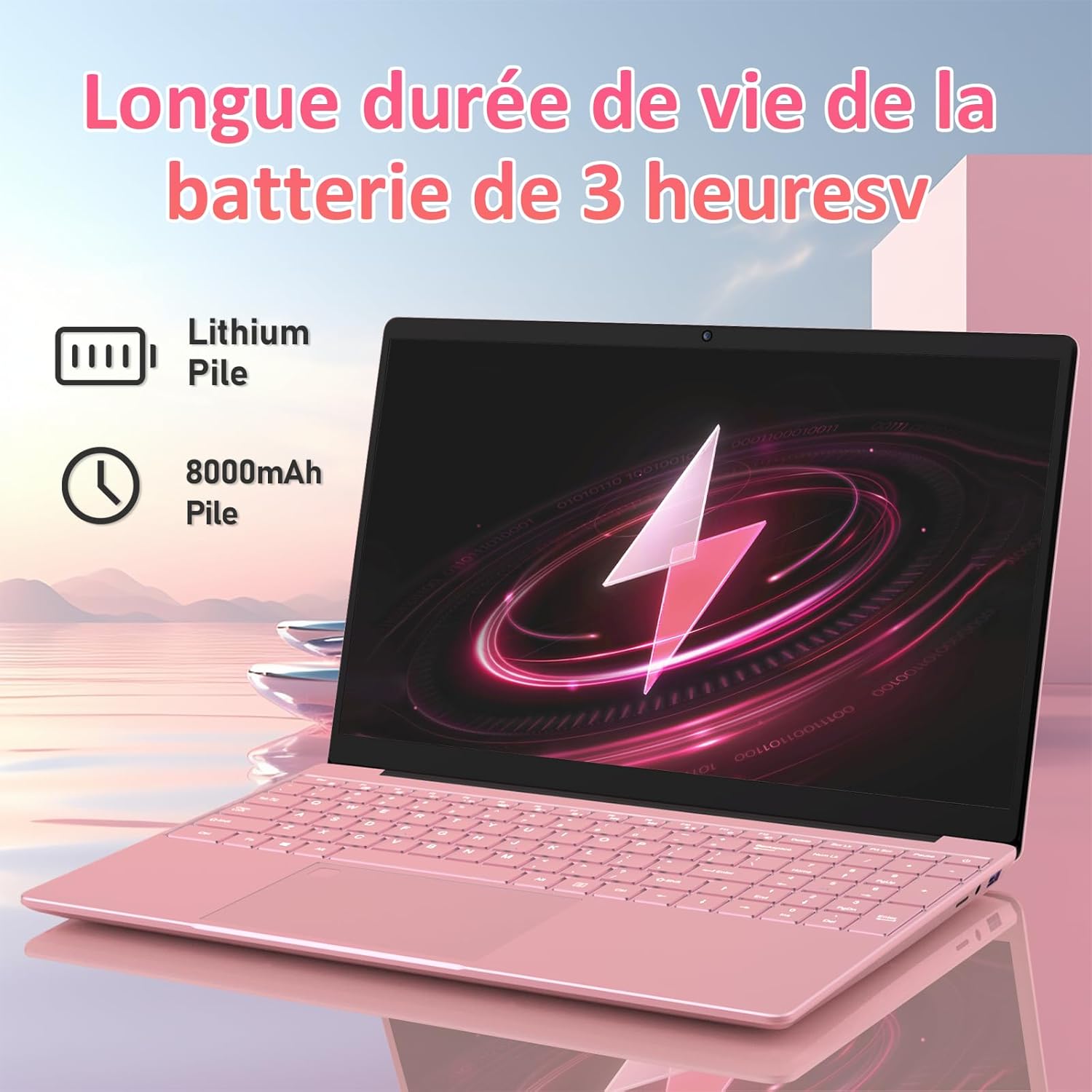 Pryloxen Ultra-Thin 15 6" FHD IPS Laptop - Celeron N150 3 4 GHz Processor 32 GB DDR4/1 TB SSD Backlit Keyboard Wi-FI 5G & 8000 mAh Battery (360 × 275 × 18 mm 1,679 kg)
