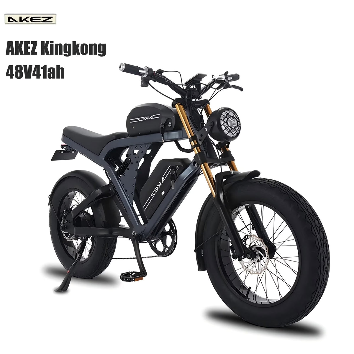 Peak 3000W AKEZ Kingkong 1500W Electric Bike, 31MPH Electric Dirt Bike for Adults - Product image 1