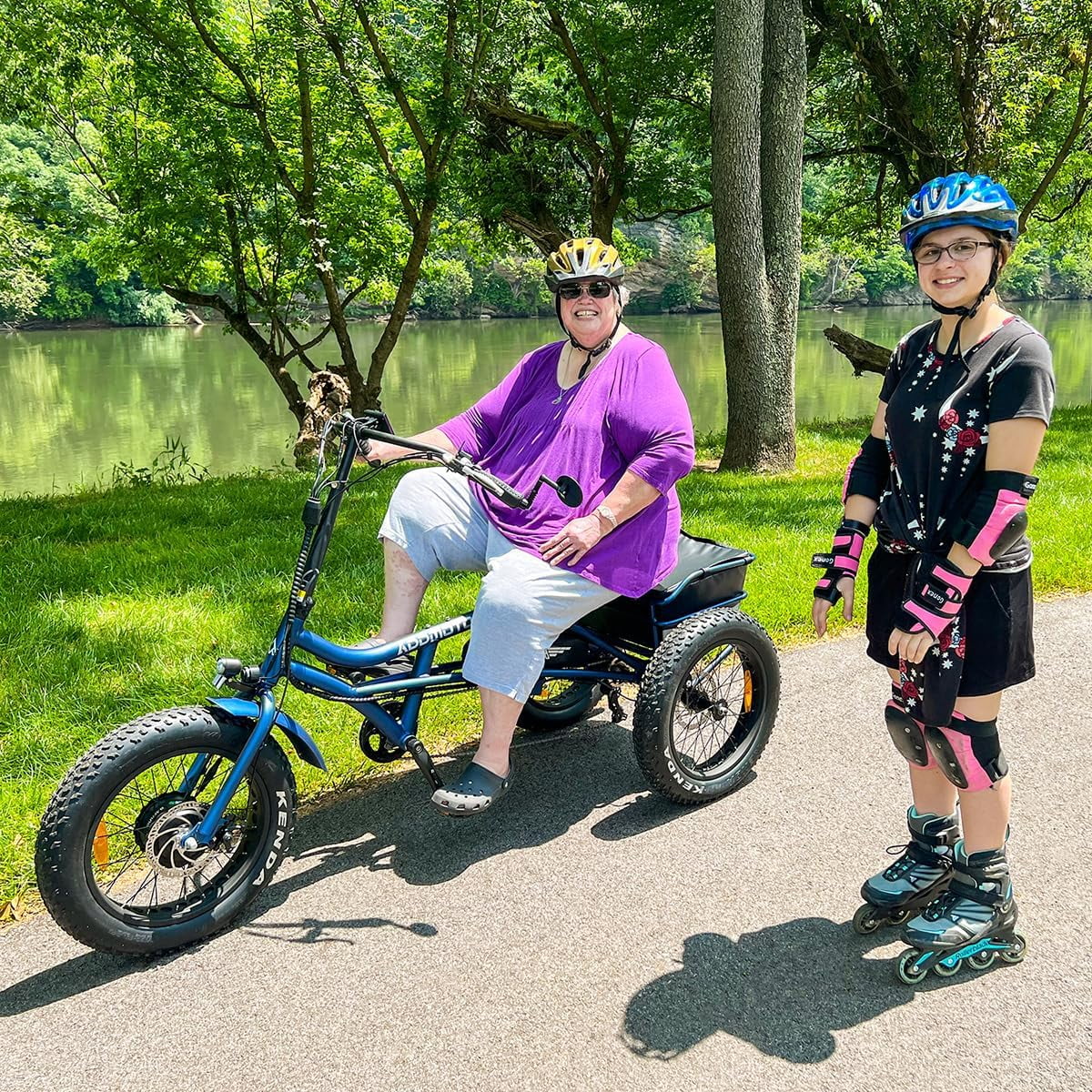 Addmotor M - 360II Semi - Recumbent Electric Trike, 85MI, Fat Tire 3 Wheel Electric Bike for Adults - Product image 20