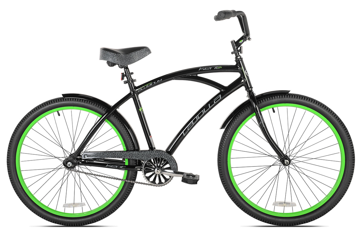 26" Kent la Jolla Cruiser Men'S Bike, Adult Ages 13+, Black/Green - Product image 3