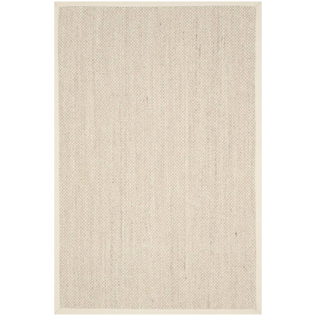 Tallowick Sisal Marble/Beige Area Rug Beachcrest Home Rug Size: Rectangle 5' x 8' - Product image 1