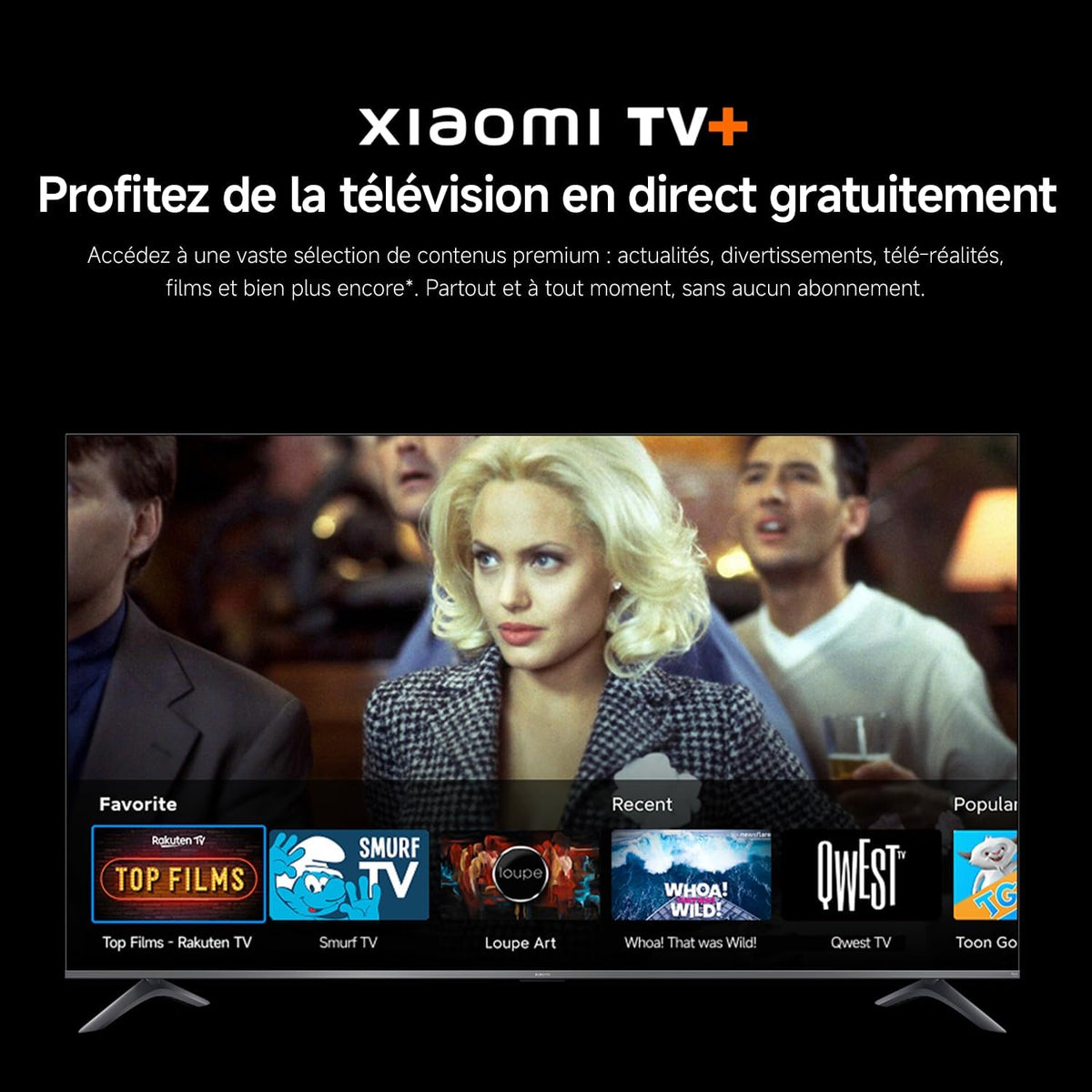 Xiaomi TV F Pro 32, 81 cm (32 Inches), QLED, Smart TV, Fire OS7, Alexa Voice Control, Dolby Audio™, DTS Virtual:X, DTS-HD, Compatible with Apple AirPlay