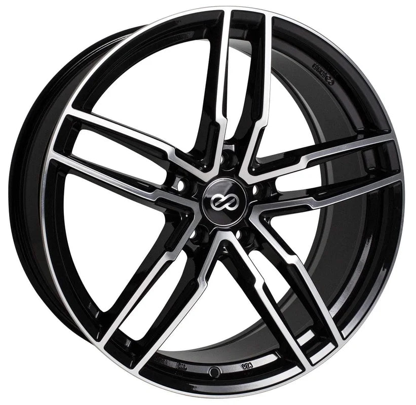 Enkei SS05 18" 5x108 Black Machined