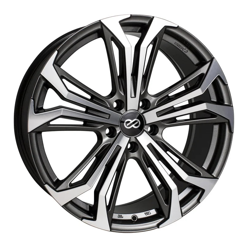 Enkei VORTEX5 18" 5x108 Antrhracite Machined