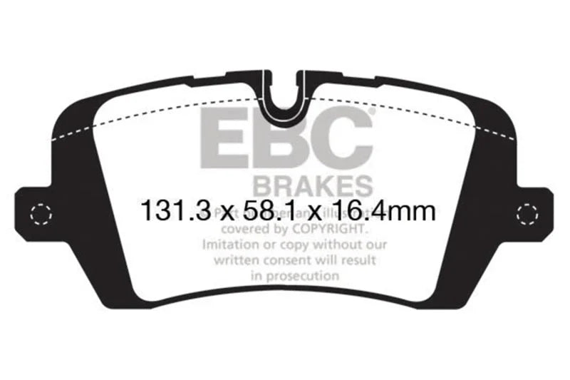 EBC - Rear Greenstuff Pad PN DP62161