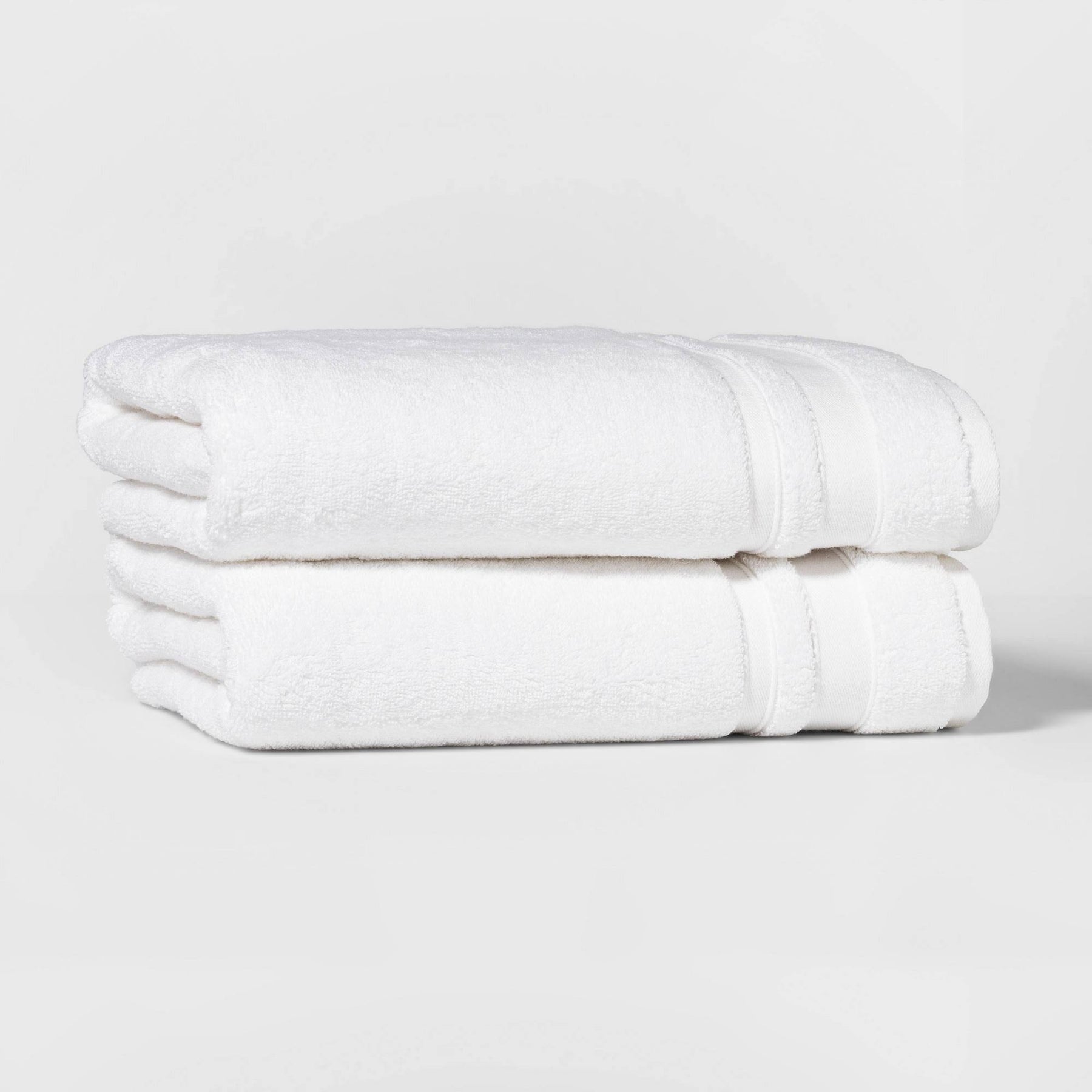 Threshold Performance Bath Towel Set, 2pk, White - Product image 1