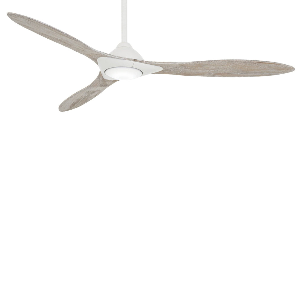 Minka-Aire Sleek - LED 60" Ceiling Fan - Flat White - F868L-WHF