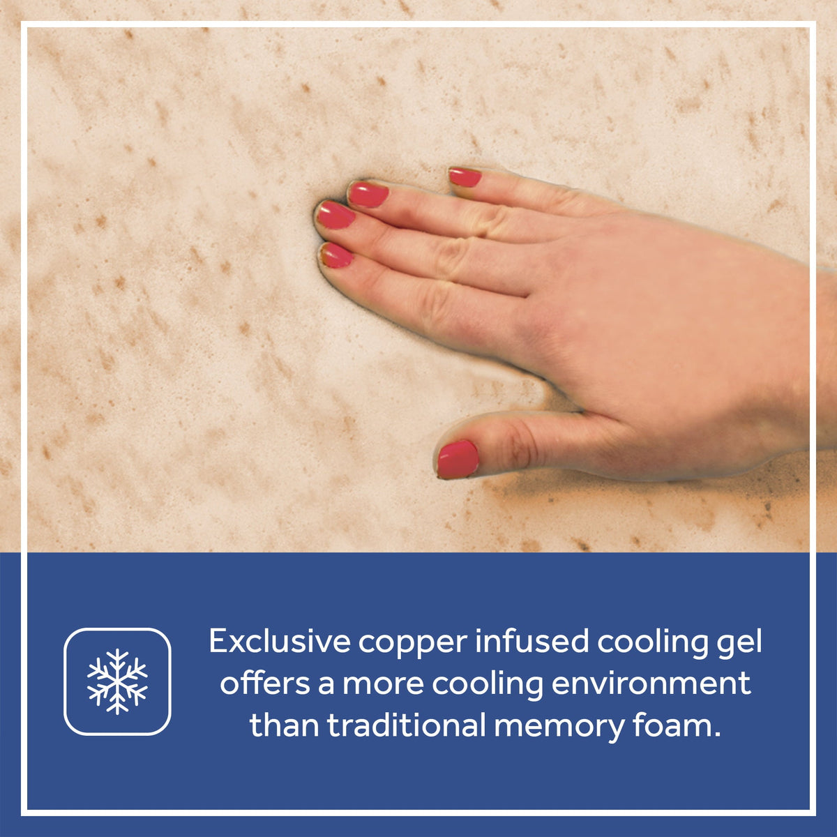 Celestial Cool Ultra-Premium 2-Stage Hybrid Antibacterial Crib & Toddler Mattress. Cool Copper Gel - Product image 6
