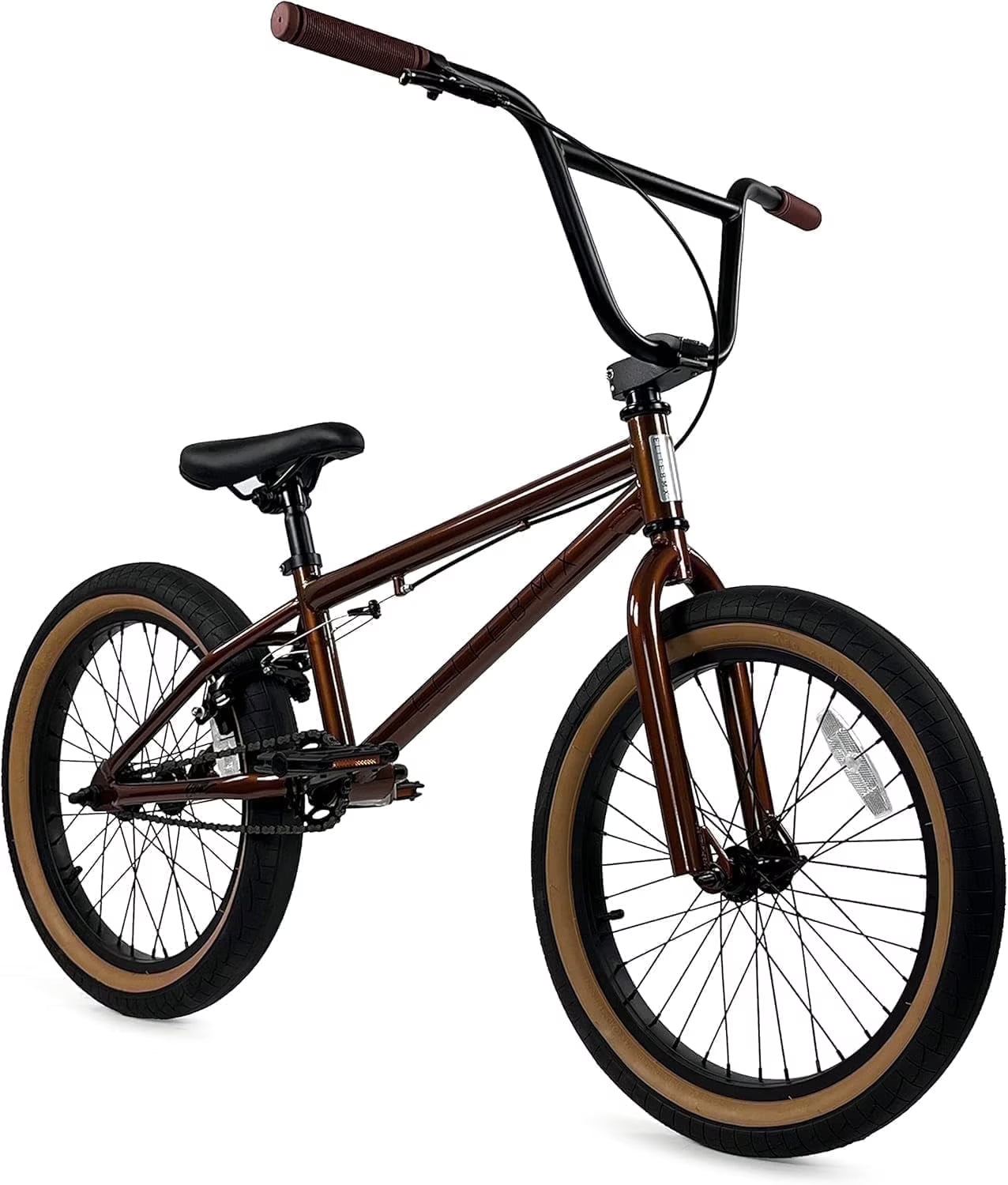 Elite BMX Bicycle 20" Freestyle Bike - Stealth Blue Purple Ideal for Ages 7 to 18 Years - Product image 3