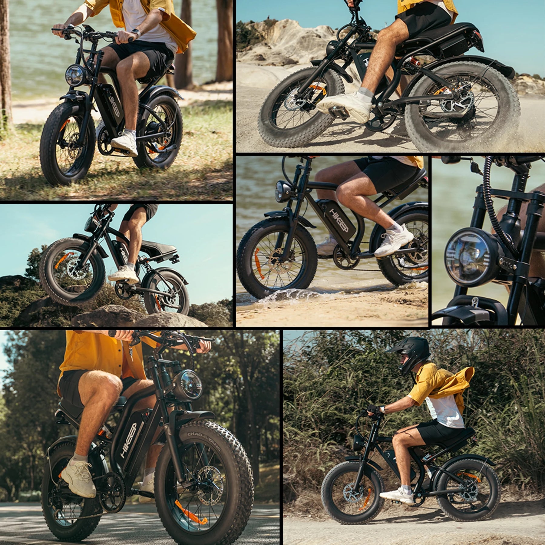 20" Fat Tire Electric Bike for Adults, 1500W Peak Adults Ebike, 48V 15ah Battery Electric Mountain Bike - Product image 7