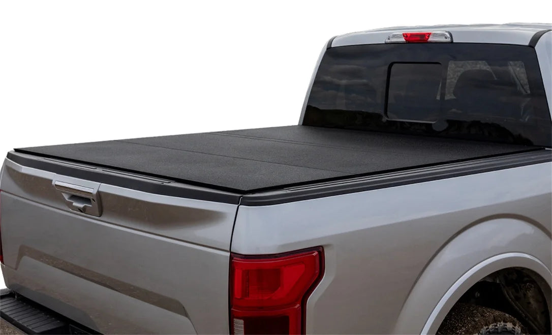 Access B3060019 - LOMAX Tri-Fold Cover Black Urethane Finish 17+ Honda Ridgeline - 5ft Bed