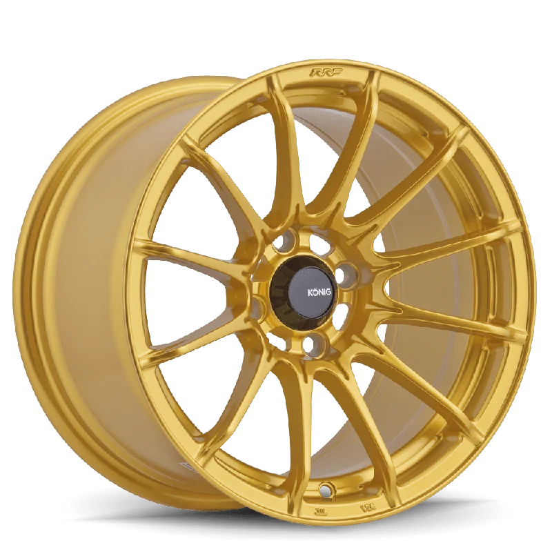 Konig Dial In 15" 4x100 Gloss Gold