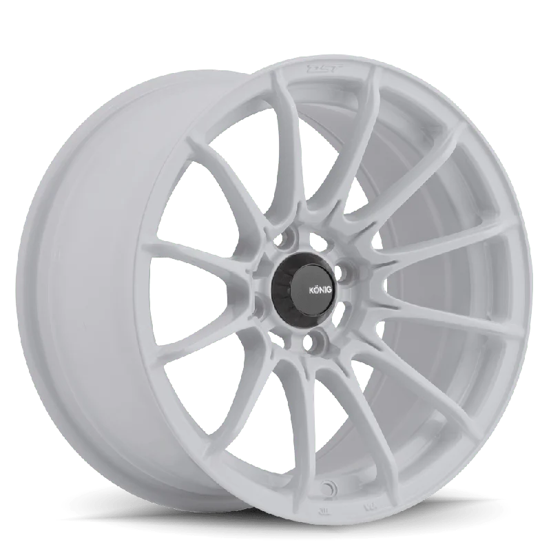 Konig Dial In 15" 4x100 Gloss White