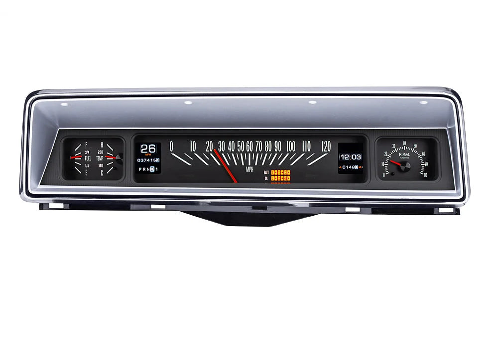 Dakota Digital RTX Gauges for 1966 - 1967 Chevy Nova