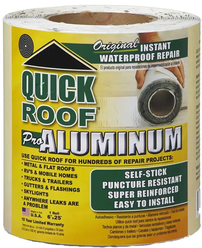 QR625 CoFair Product Roof Repair Tape Use To Repair Leaks On Metal